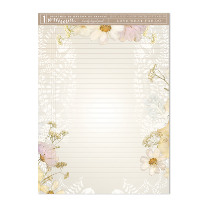 Legal Pad - Cosmo Lace