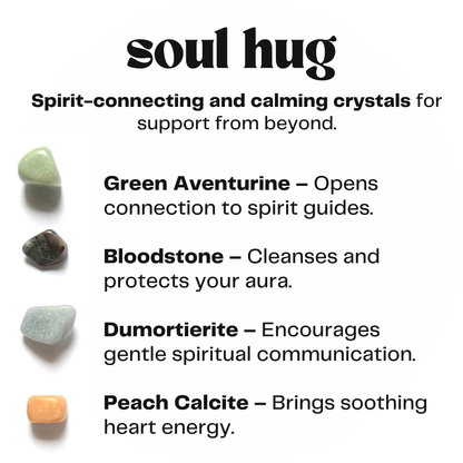 Soul hug - crystals for spirit connection - Care Package Gift