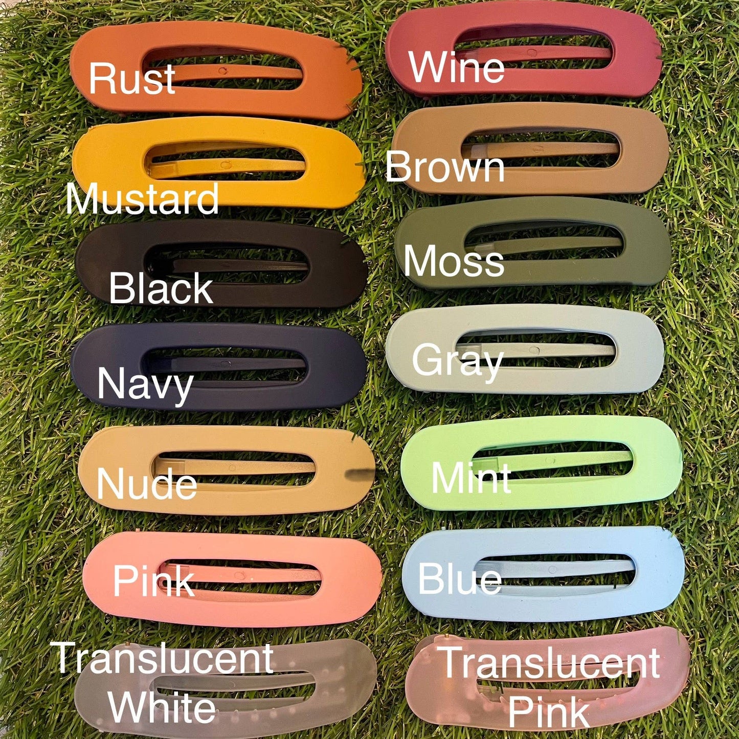 Flat Clip: Brown