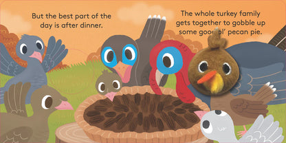 Baby Turkey Finger Puppet Book