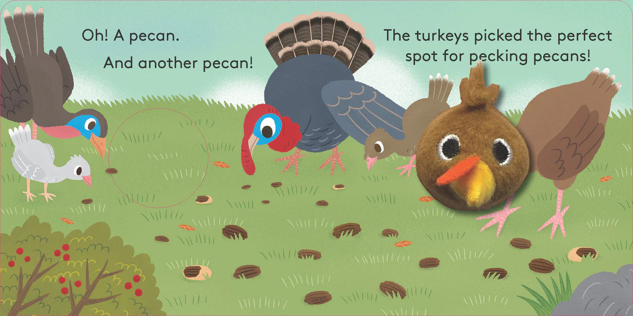 Baby Turkey Finger Puppet Book