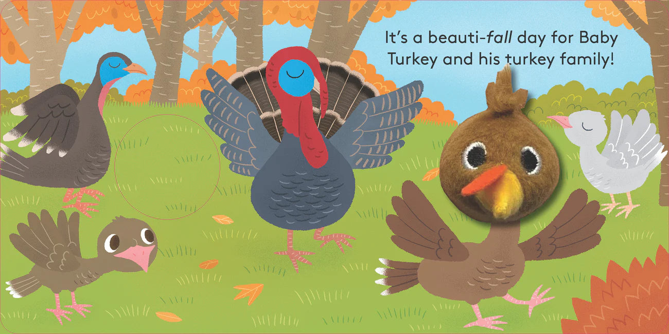 Baby Turkey Finger Puppet Book