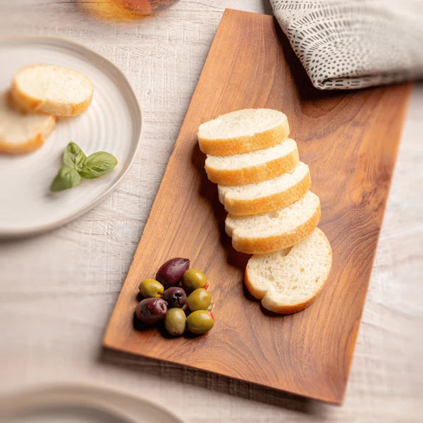 Bali Teak Rectangular Tray