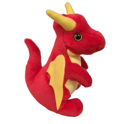 Canned Dragon | Stuffed Animal Plush w/Jokes | Unique Gift: Pop Top Lid