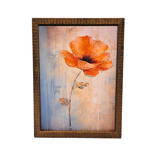 Abstract Fall Flower Stem