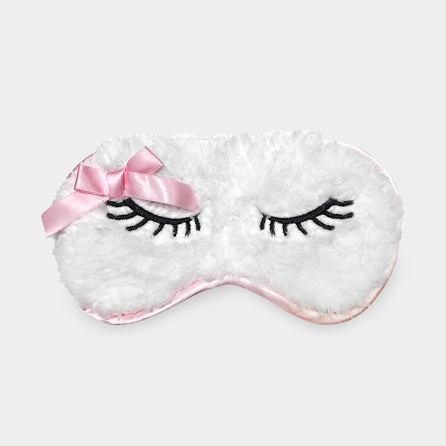 Wooly Animal Satin Eye Mask