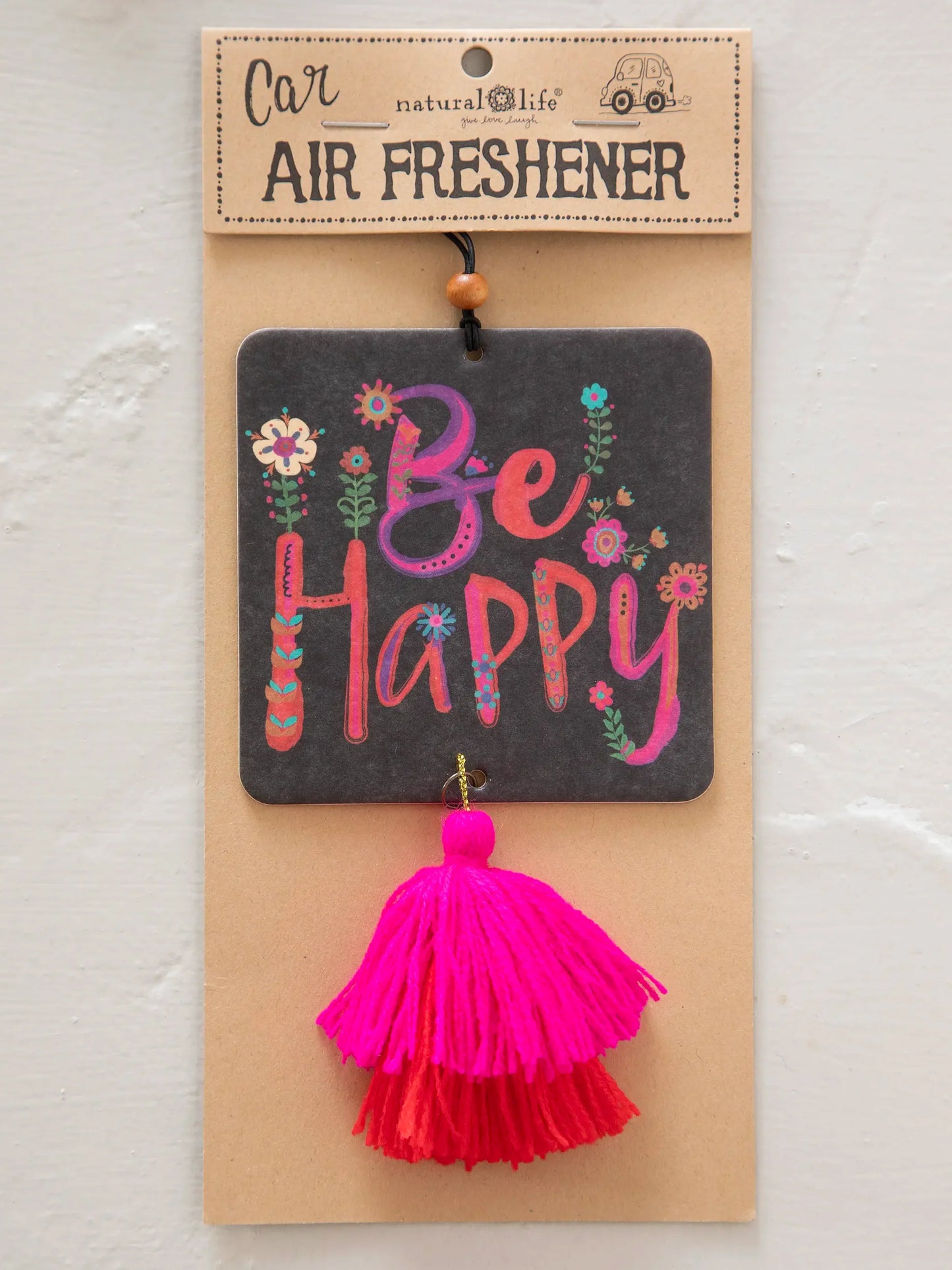 Car Air Freshener - Be Happy