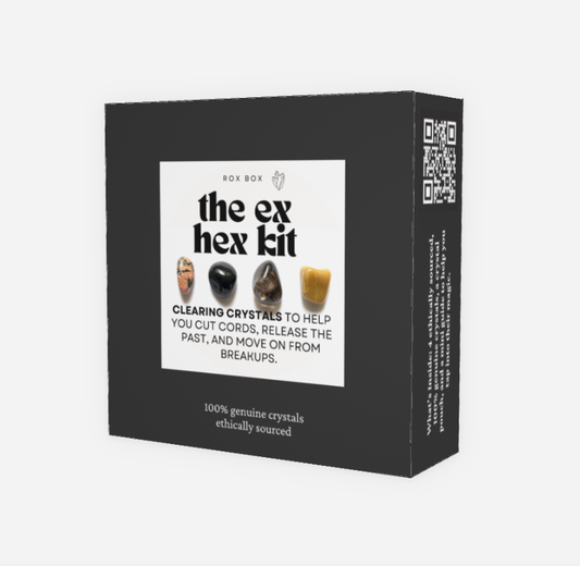 The ex hex kit - crystals for letting go - cheeky gift funny gift