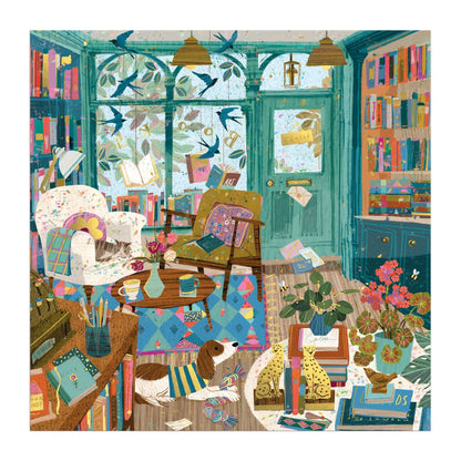 Bookshop Afternoon 500 Piece Foil Jigsaw Puzzle