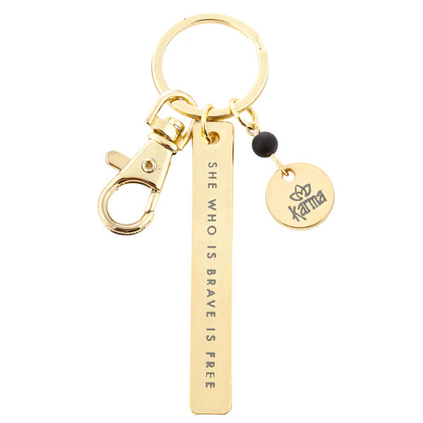 Sentiment Keychain - Brave