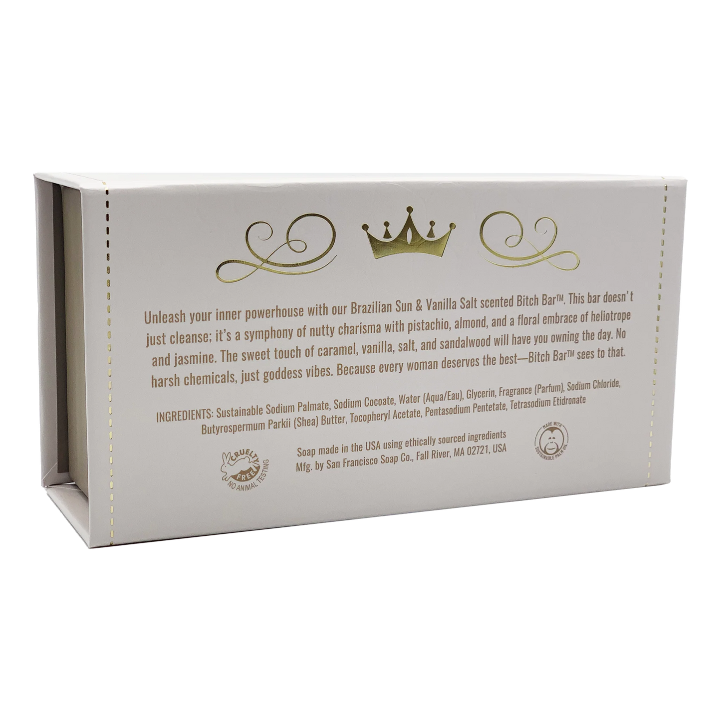 Empowered Bitch Bar Soap - Brazilian Sun & Vanilla Salt