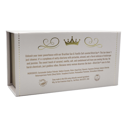 Empowered Bitch Bar Soap - Brazilian Sun & Vanilla Salt