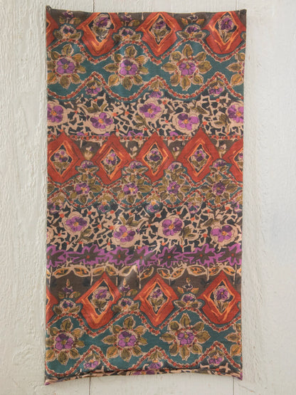 Natural Life Full Boho Bandeau Headband - Brown Tuscany Border