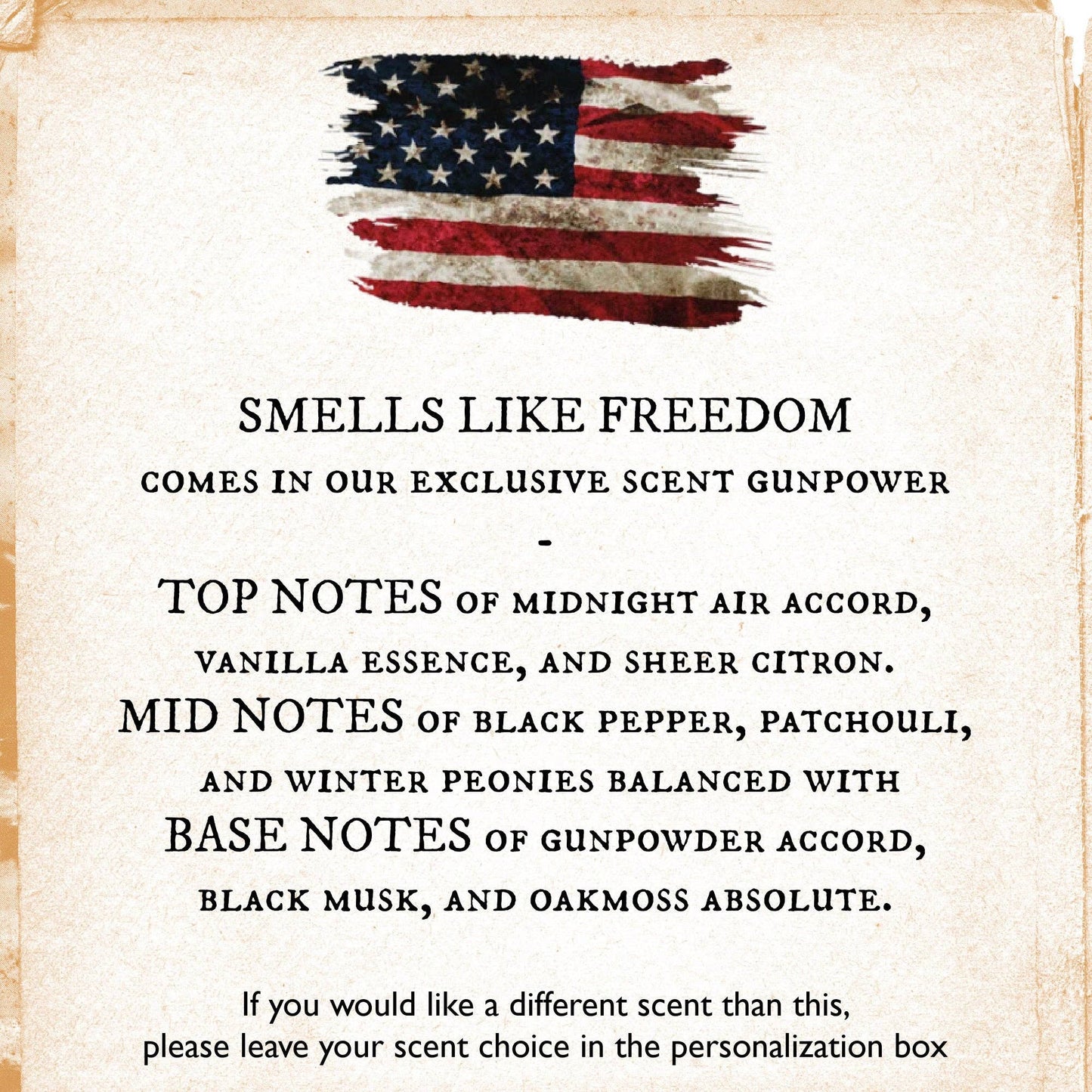 Smells Like Freedom Soy Candle 4 oz