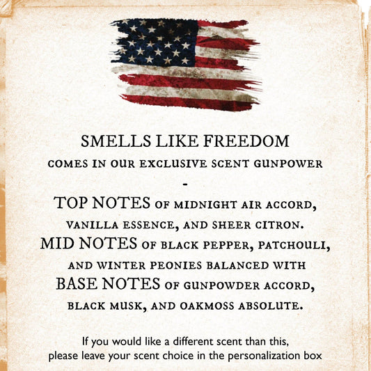 Smells Like Freedom Soy Candle 4 oz