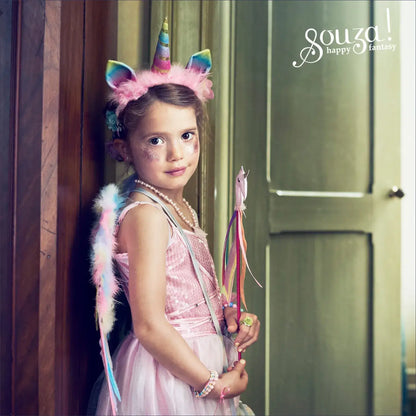 Unicorn Wings & Headband Set - Costume Accessory for Kids