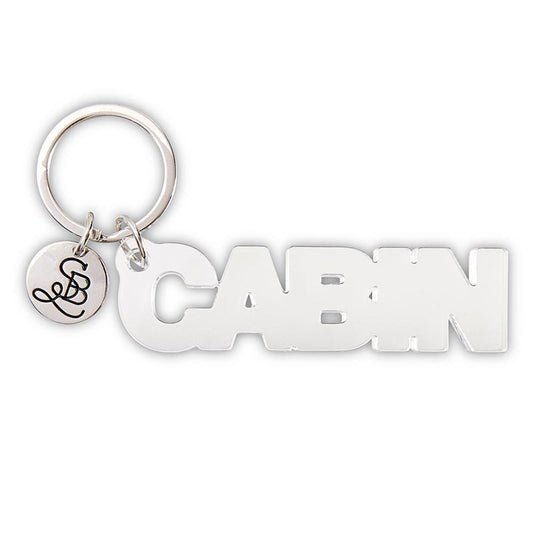 Cabin Acrylic Keychain
