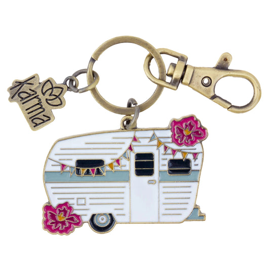Enamel Keychain - Camper