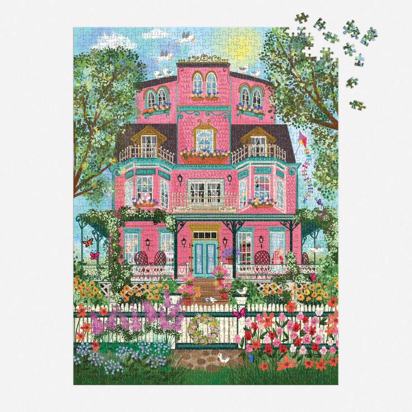 Capeside Victorian 1000 Piece Foil Puzzle