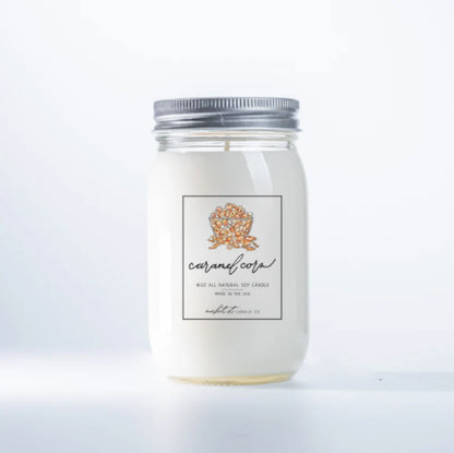 16oz Classic Candle - Caramel Corn