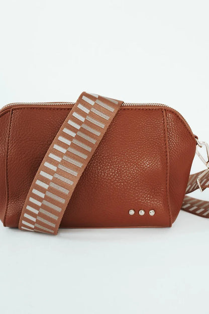 Cassie Crossbody Bag - Brown