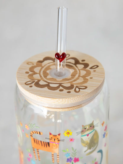 Glass Tumbler - Cat