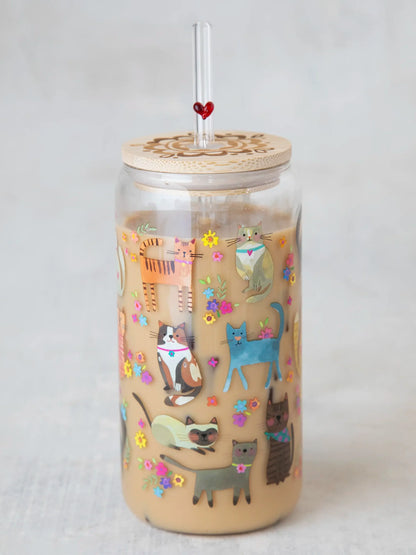 Glass Tumbler - Cat