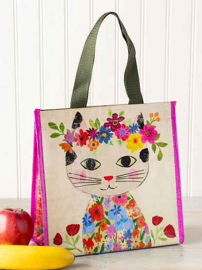 Natural Life Insulated Lunch Bag - Cat