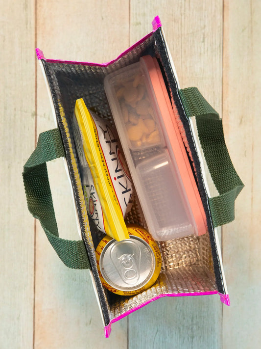 Natural Life Insulated Lunch Bag - Cat