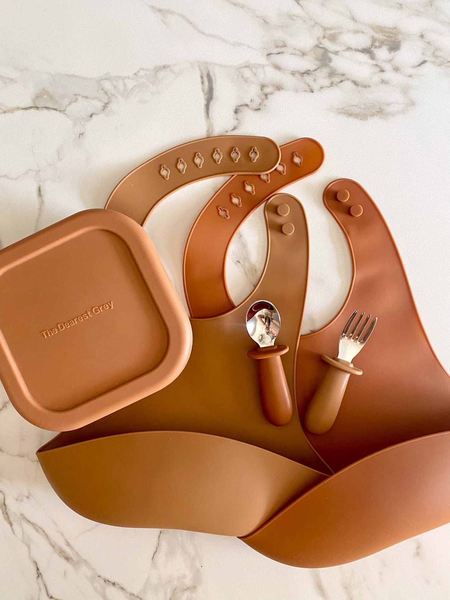 Fork & Spoon Set | Terracotta & Ginger