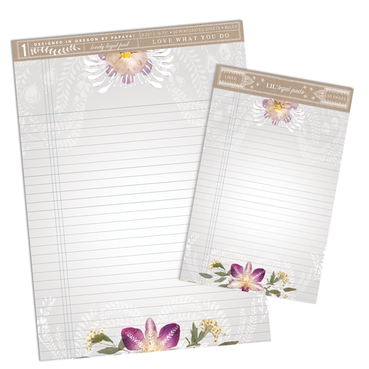 Little Legal Pad - Orchid Lace