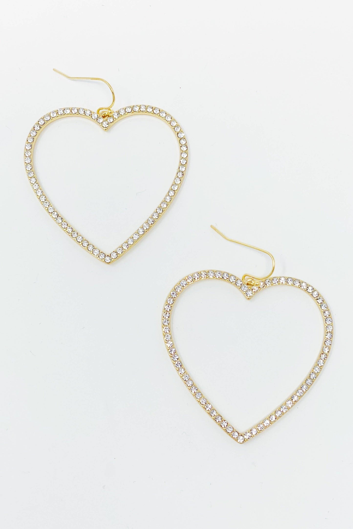 My Precious Heart Earrings - Gold