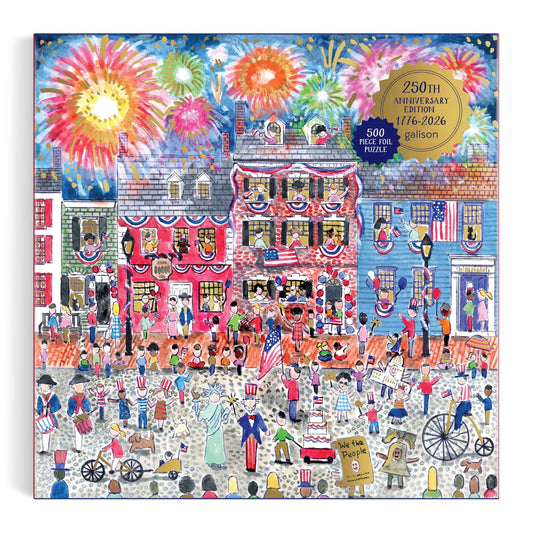 Celebrate The USA 500 Piece Foil Jigsaw Puzzle