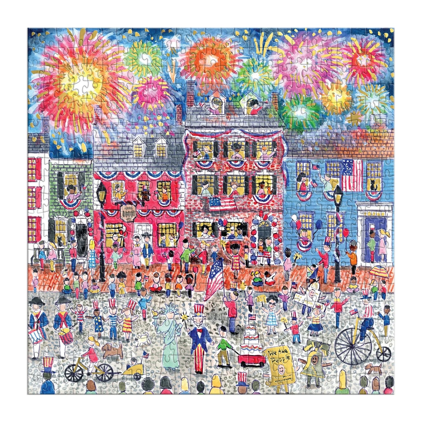 Celebrate The USA 500 Piece Foil Jigsaw Puzzle