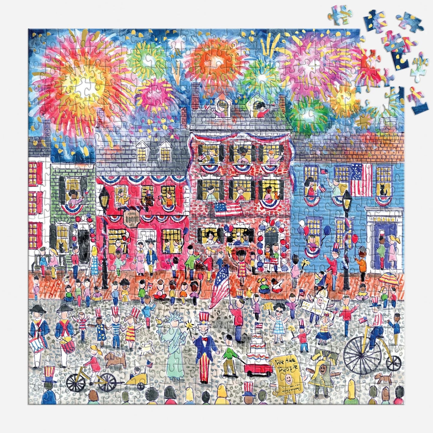 Celebrate The USA 500 Piece Foil Jigsaw Puzzle