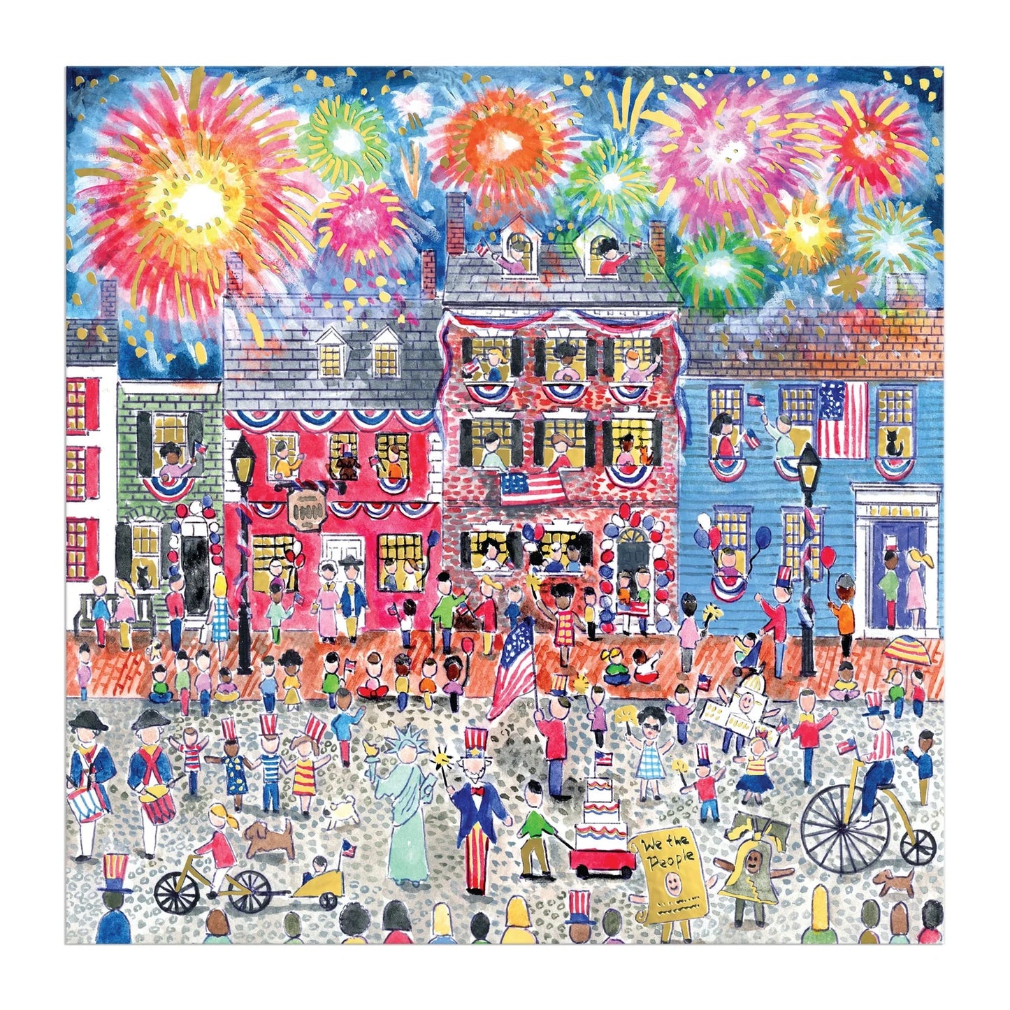 Celebrate The USA 500 Piece Foil Jigsaw Puzzle