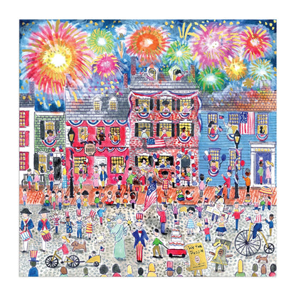 Celebrate The USA 500 Piece Foil Jigsaw Puzzle