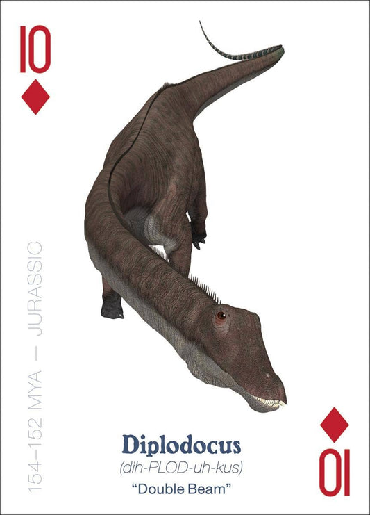 Amazing World of Dinosaurs Playing Cards