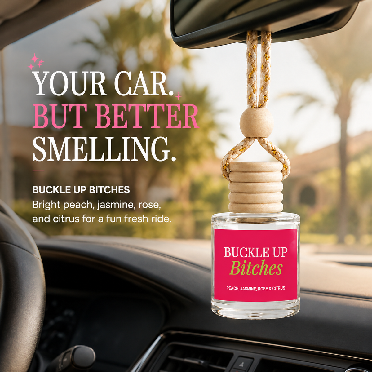 Car Diffuser - Buckle Up Bitches