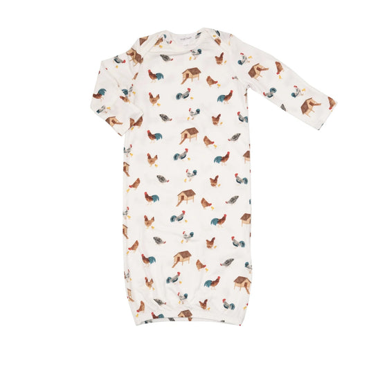 Infant Gown - Chicken Coops