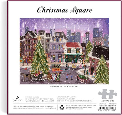 Christmas Square 1000 Piece Puzzle