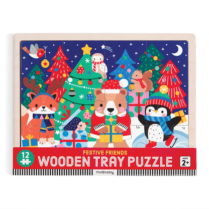 Christmas 12 Piece Wooden Puzzle