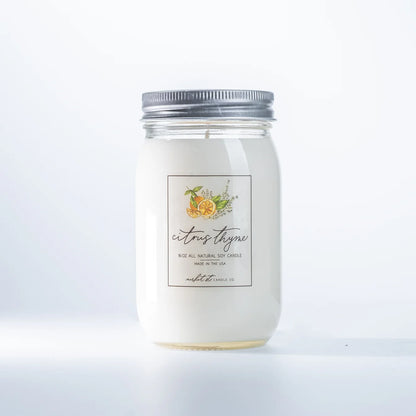16oz Classic Candle - Citrus Thyme