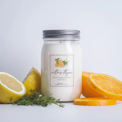 16oz Classic Candle - Citrus Thyme