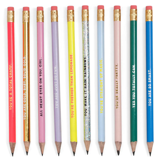 Compliment Pencil Set (set of 10)