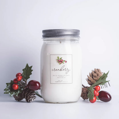 16oz Classic Candle - Cranberry