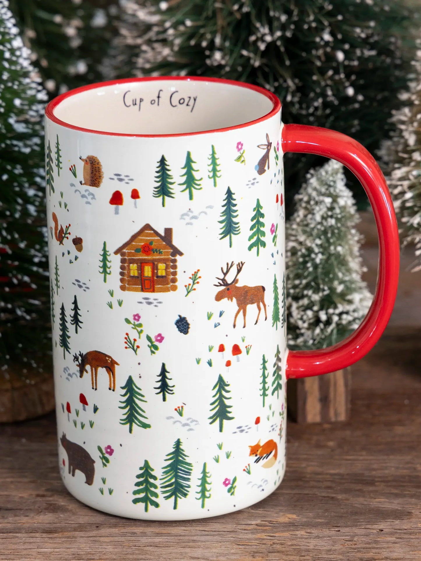 Latte Mug Woodland Cup Of Cozy