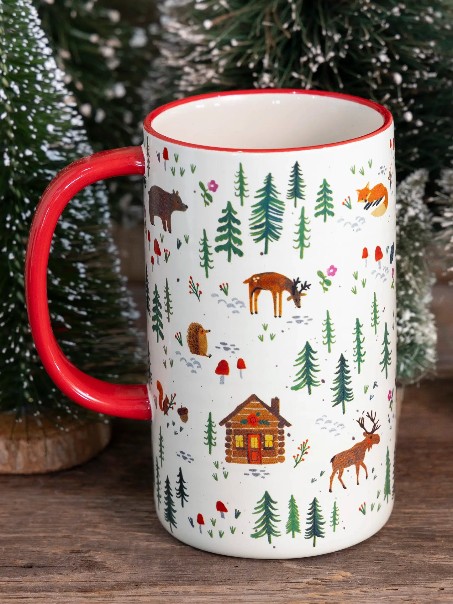 Latte Mug Woodland Cup Of Cozy