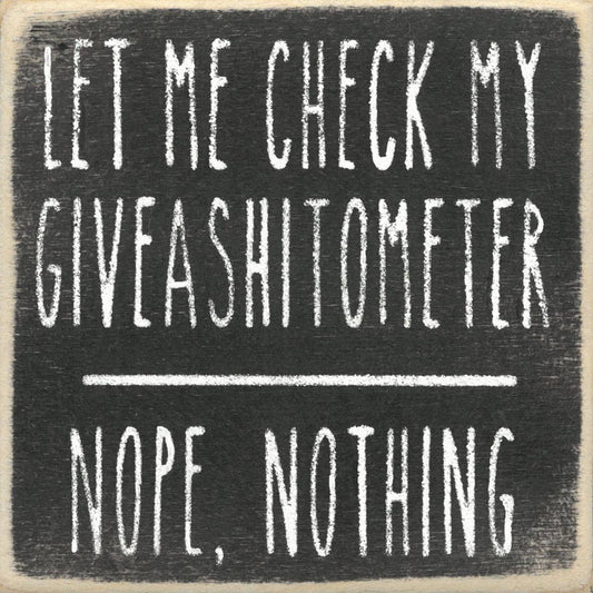 4X4 Giveashitometer