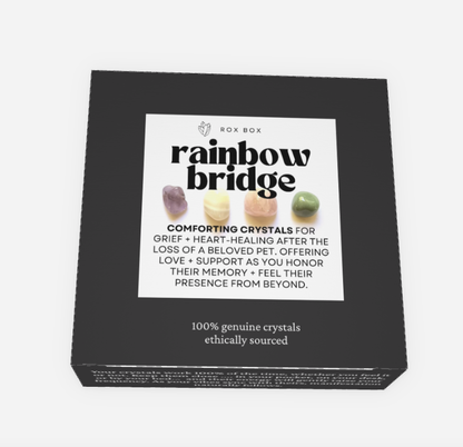 Rainbow bridge - crystals for grief - Care Package Gift